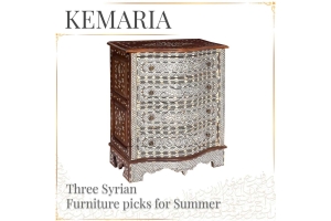 Kemaria - 3 Furniture picks for summer