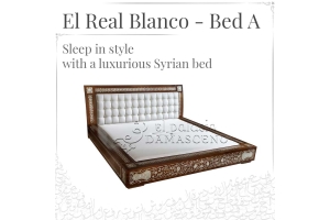 Sleep in style with a luxurious Syrian bed