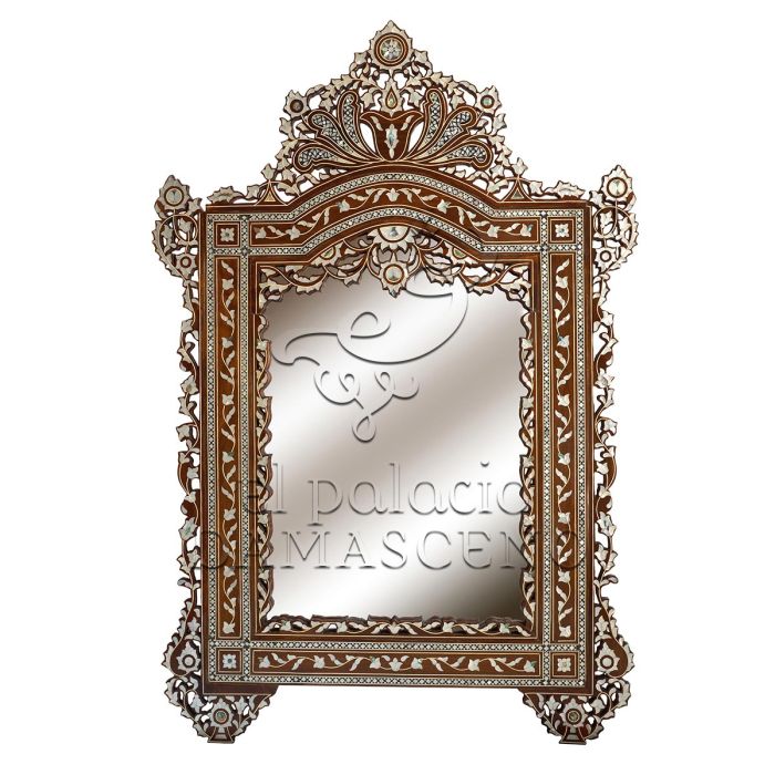 Antique Wooden Syrian Picture Frames or Mirror Frames For Sale at