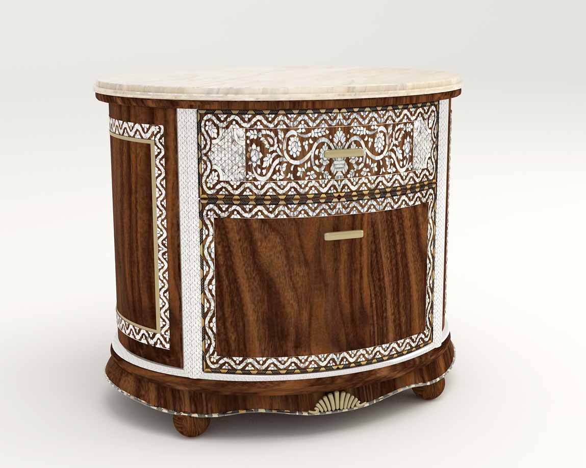 El Real Blanco Nightstand